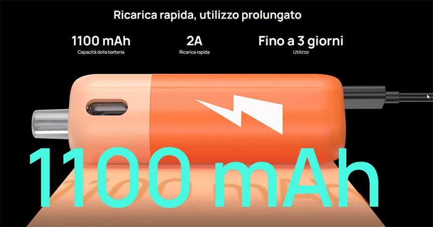 Aspire Fluffi Mini batteria