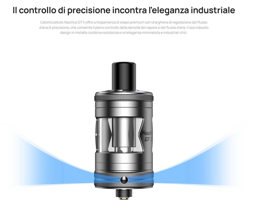 Zelos X80 Aspire Kit 18650 80W airflow
