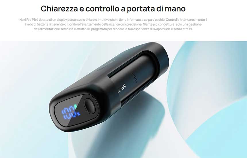 Nexi Pro Aspire Startet Kit 2000mAh 2ml display