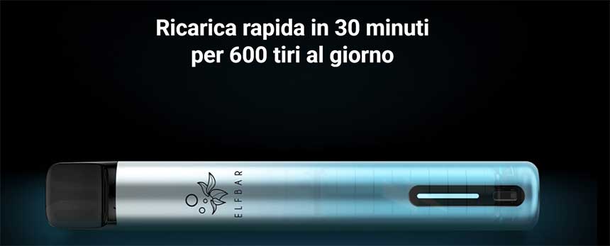 Elfbar Elfa Turbo Kit ricarica batteria