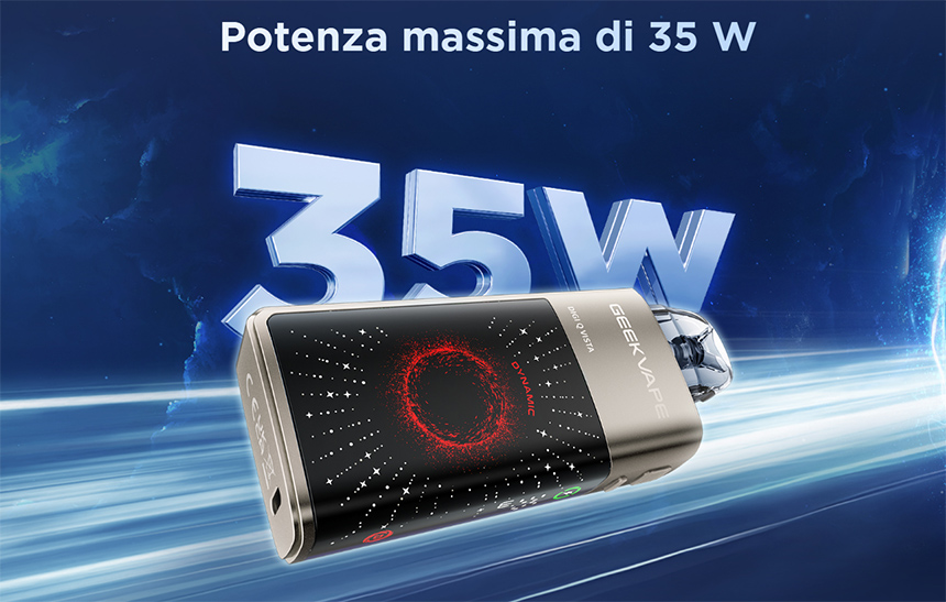 Geekvape Digi Q Vista Potenza massima 35W
