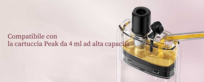 Peak 2 Geekvape Pod Kit 1600mAh refill del liquido dall'alto