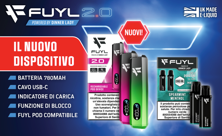 FUYL 2.0 Slim Line Corpo Batteria 780mAh