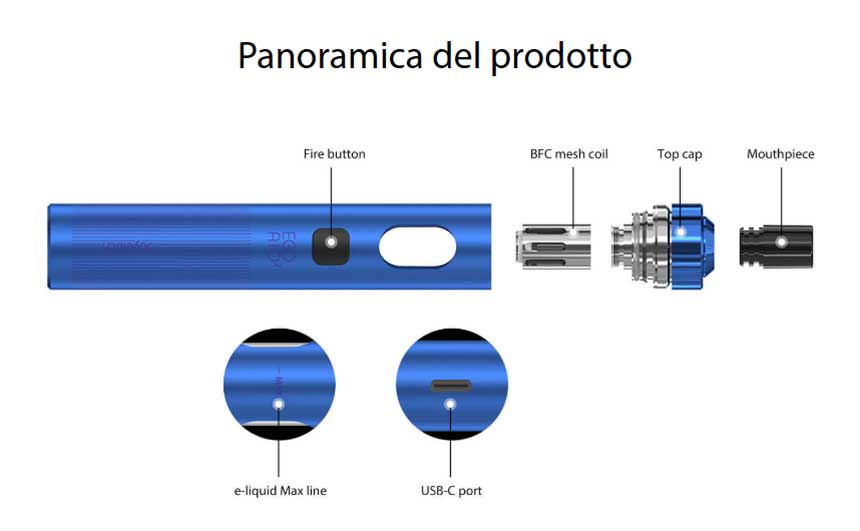 eGo AIO 2 Joyetech caratteristiche tecniche