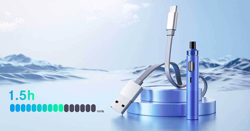 eGo AIO 2 Joyetech tempo dic arica della batteria