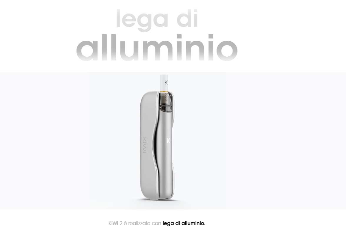 KIWI 2 Starter Kit 2200mAh scocca in alluminio