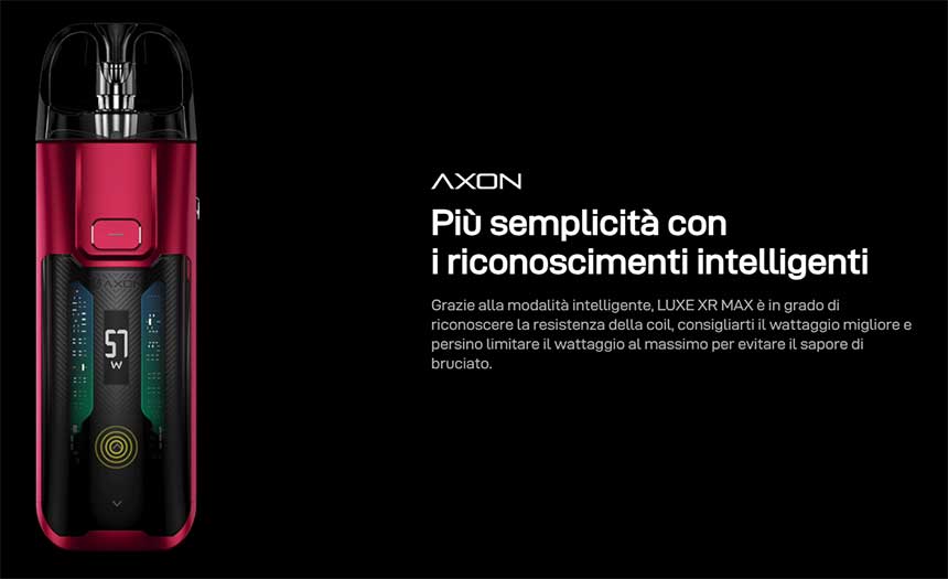 Luxe XR MAX Vaporesso sigaretta elettronica con chipset Axon