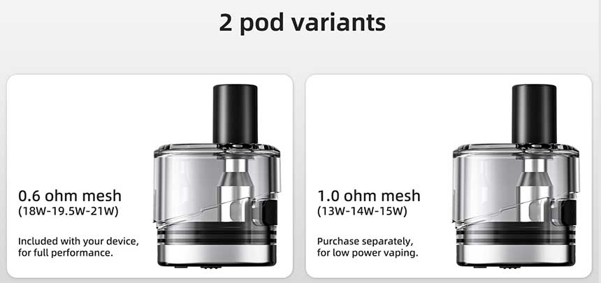 Orizon Vaptio Starter Kit pod di ricambio
