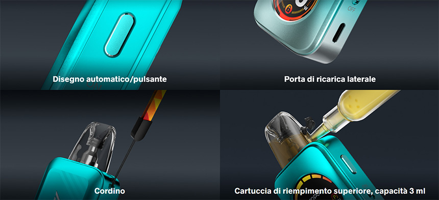 Voopoo Argus A caratteristche generali