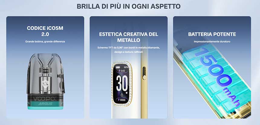 Voopoo Argus G3 caratteristiche generali