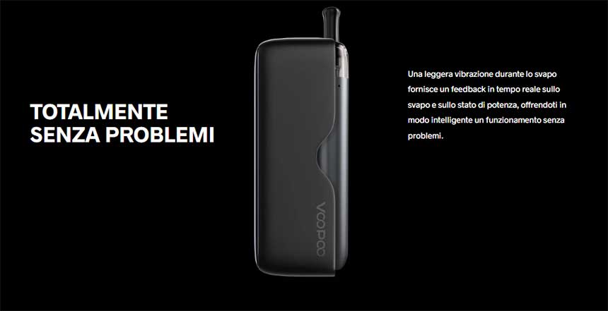 Voopoo Galaxy Doric Starter Kit vibrazione