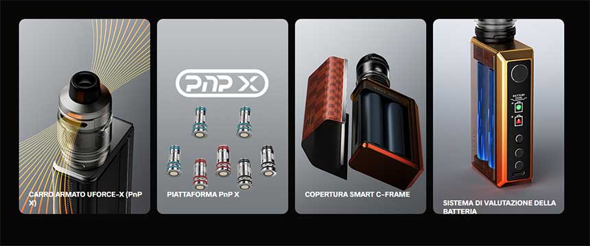 Voopoo Drag 5 Kit caratteritische