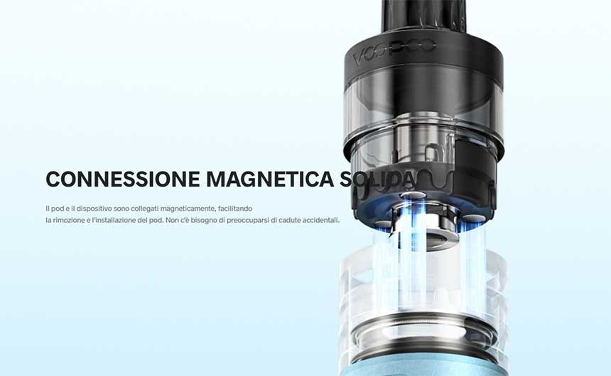 Voopoo Drag H40 sigaretta elettronica pod magnetica