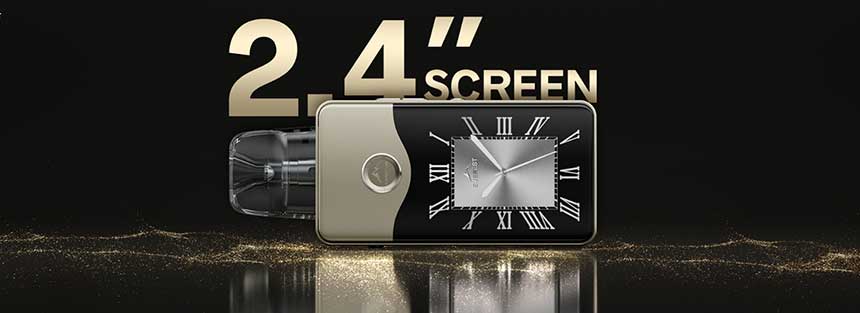 Vinci E120 Voopoo Pod Kit 4500mAh 120W display