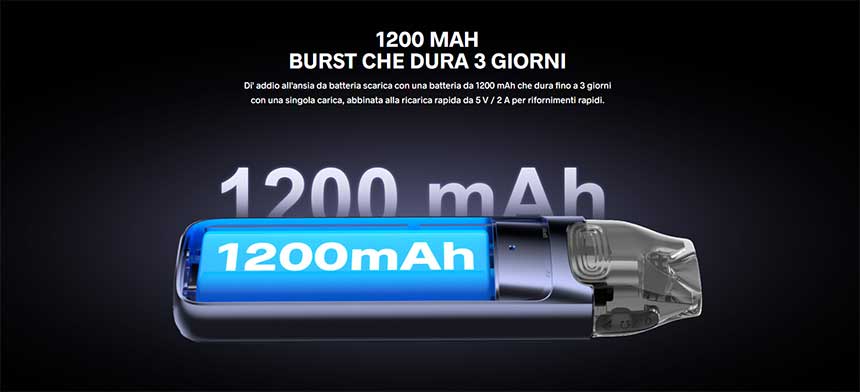 Vmate MAX Voopoo Pod Mod Kit batteria