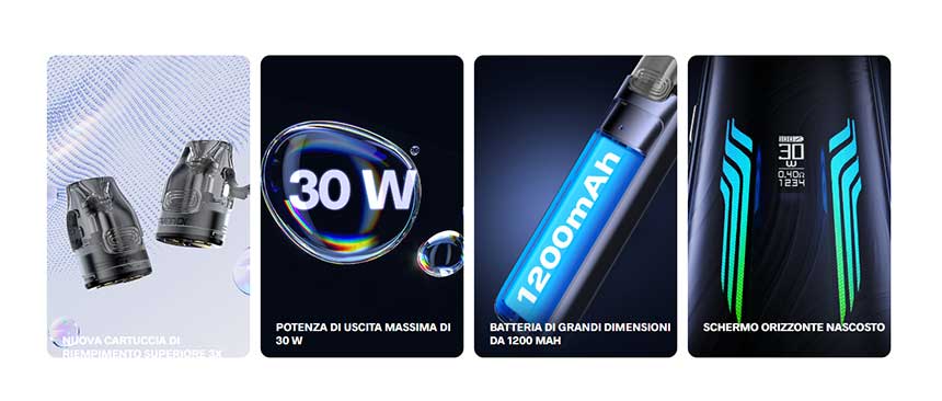 Vmate MAX Voopoo Pod Mod Kit caratteristiche